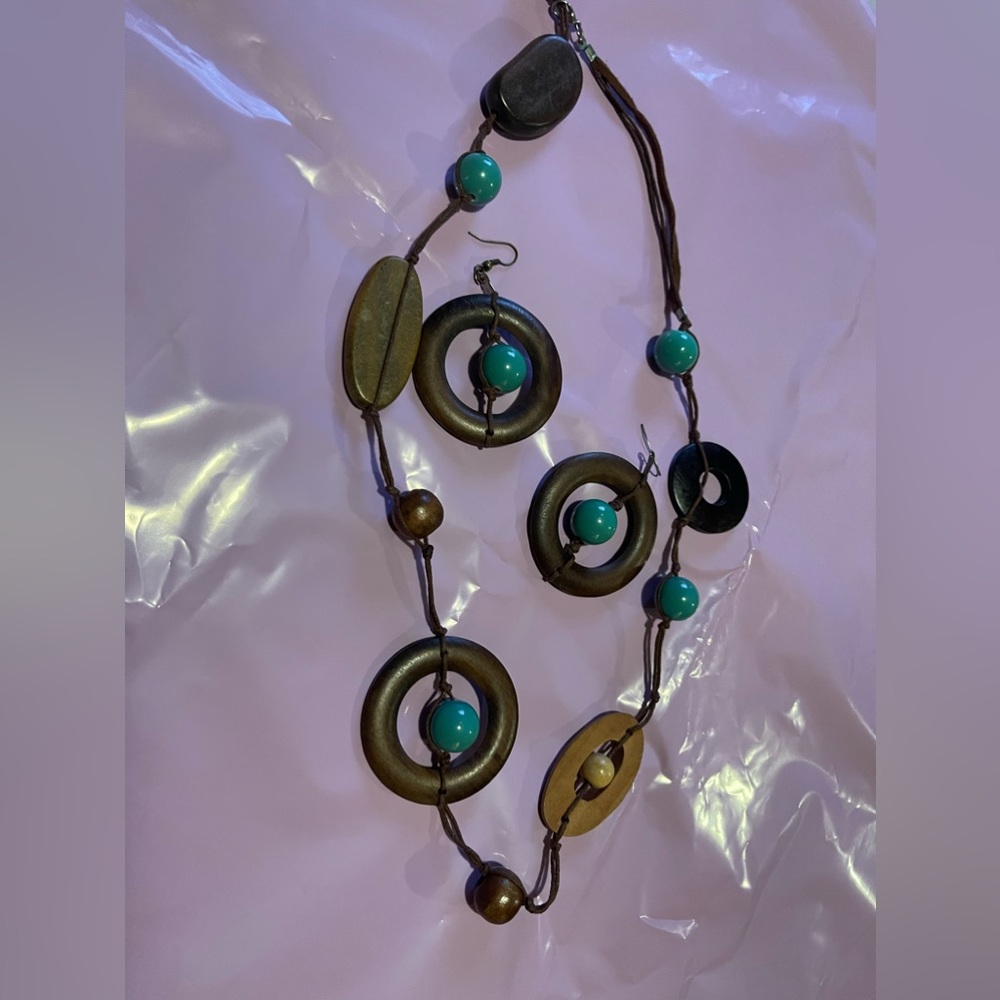 Wood jewelry